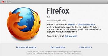 Firefox 5 já está disponível
