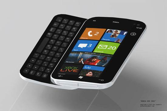 nokiakb - Um dos primeiros WP7 Nokia poderia ter um teclado QWERTY completo