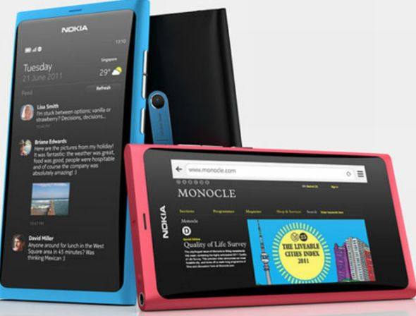 size 590 nokia n9 com meego - Novo Smartphone da Nokia não impressiona