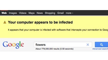 Google informa se seu computador está infectado
