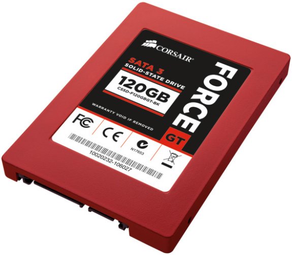 corsair force gt 120gb ssd - Corsair já vende seus SSD Force GT de 555 MB/s