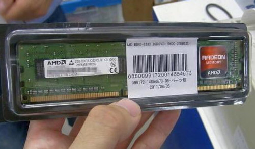 AMDRadeonMemoria - AMD comercializa memórias DDR3 Radeon