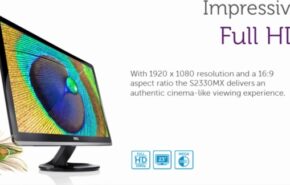 Dell_S2330MX Dell S2330MX um monitor LED ultra-fino