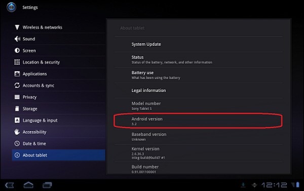 android 3.2 - Novos detalhes filtrados sobre as tablets da Sony
