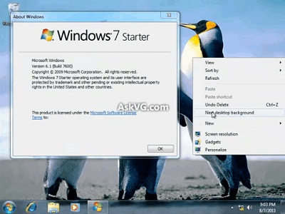 Windows 7 Home Basic Starter Edition Aero Patch - Como ativa o Aero no Windows 7 Starter e no Home Basic