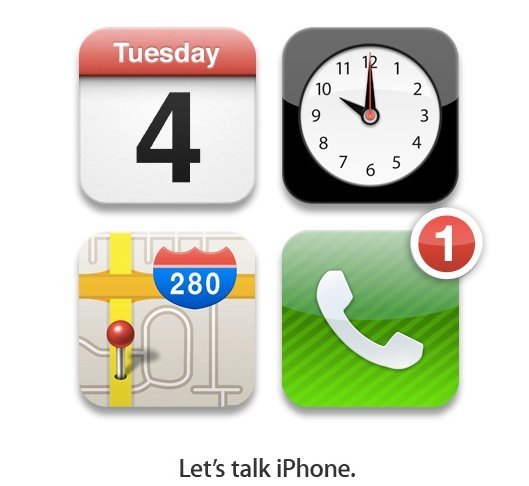 applekeynote - Um novo iPhone da Apple será apresentado dia 4 de outubro, será o iPhone 5 ?