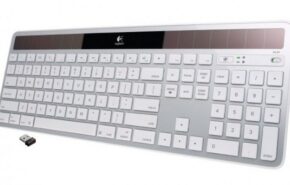 Logitech mostra teclado solar sem cabos