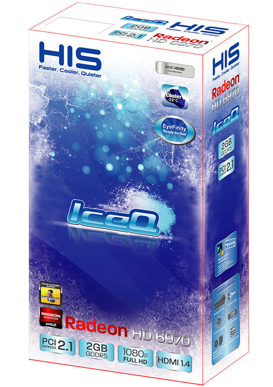 142d - HIS apresenta sua nova placa de vídeo HD 6970 IceQ Eyefinity RTS