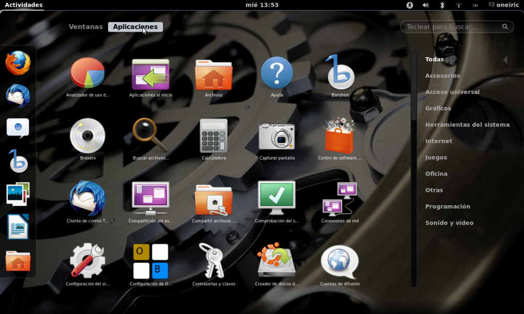 Gnome shell - Já esta disponível o novo Ubuntu 11.10