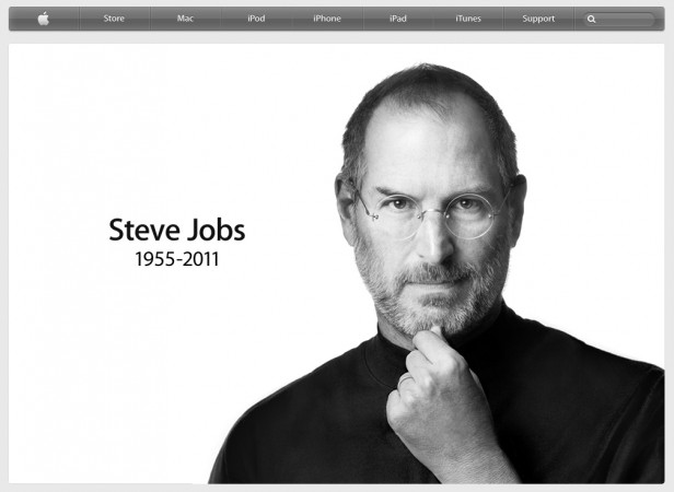 Steve jobs apple 616x450 - Morre Steve Jobs, fundador da Apple