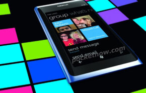 Imagem oficial do Nokia N800 com Windows Phone