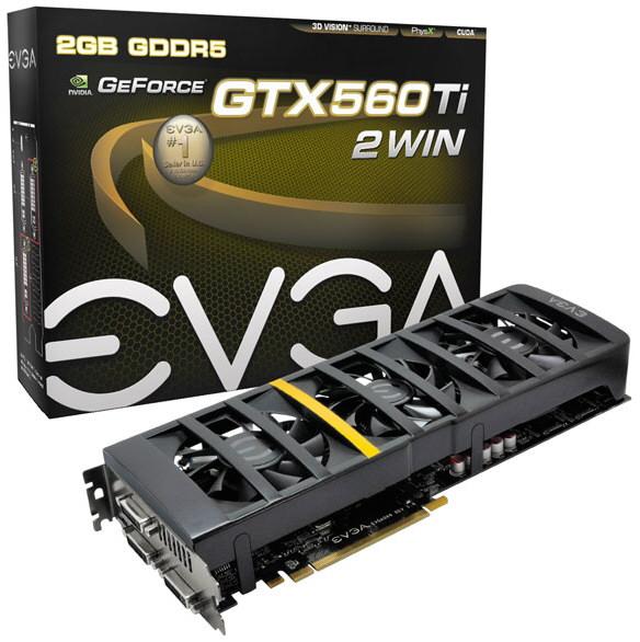 evgageforcegtx560ti2win04 - Placa de Vídeo EVGA GeForce GTX 560 Ti 2Win, doble GPU