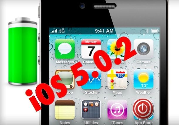 ios 502 - iOS 5.0.2 vai solucionar definitivamente os problemas de bateria do iPhone 4S