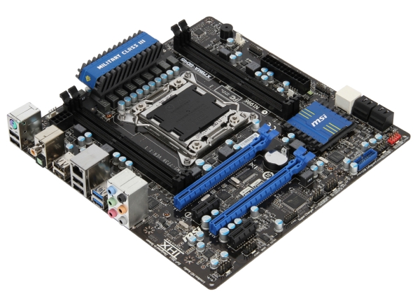 msi X79magd45 2 - MSI terá placa X79 mATX