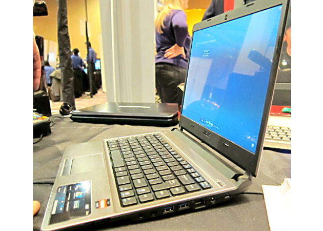 AMDUltrabook1 - AMD mostra seu próprio ultrabook sob APU Trinity - CES 2012