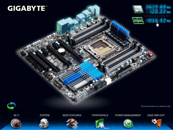 X79 3D BIOS 03 575px - GIGABYTE desvela sua nova geração de placas no CES 2012