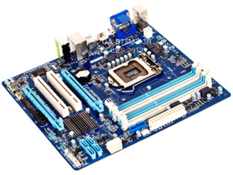 GIGABYTE GA B75M D3H - GIGABYTE desvela sua nova gera&ccedil;&atilde;o de placas no CES 2012