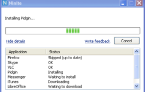 ninite Instale vários programas uma só vez com o Ninite