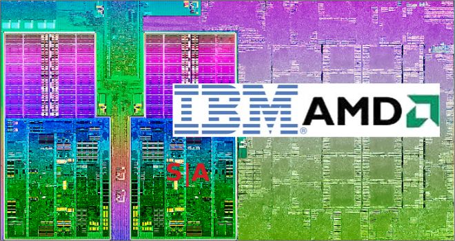 AMD IBM portada - IBM vai fabricar processadores APUs Trinity para AMD