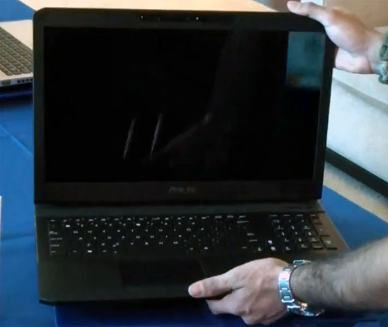 Asus G75 G55 Laptop Design - Notebook da Asus com processadores Ivy Bridge
