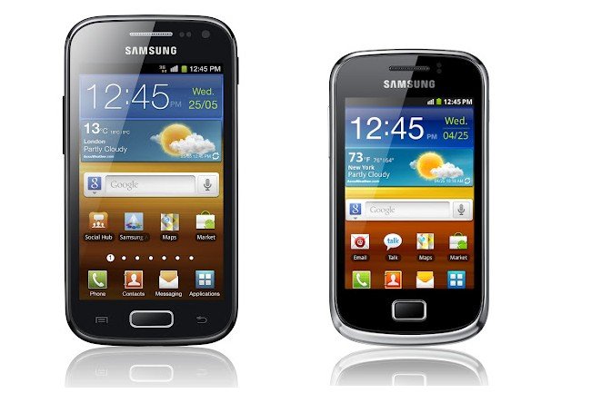 nuevossamsunggalaxyace2ymini2 - Samsung Galaxy Ace 2 e Mini 2 já são oficiais