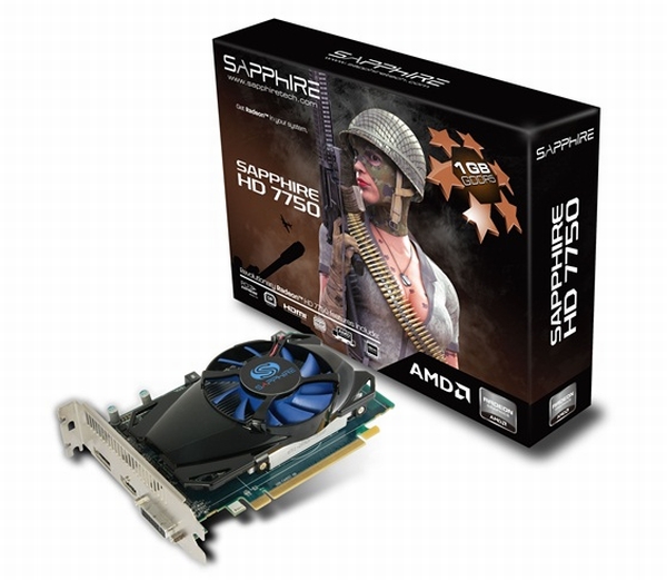 sapphire HD7750 1 - Sapphire lança suas própria placas da série HD 7700