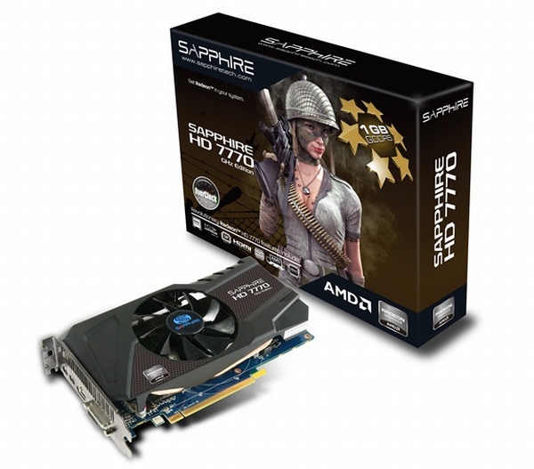 sapphire HD7770 1 - Sapphire lança suas própria placas da série HD 7700