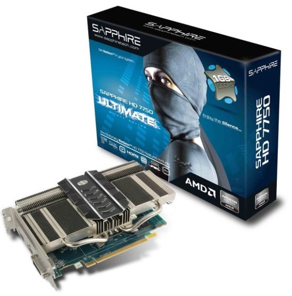 Sapphire mostra sua HD 7750 com refrigeração passiva sapphire HD7750ultimate 1 - Sapphire mostra sua HD 7750 com refrigeração passiva