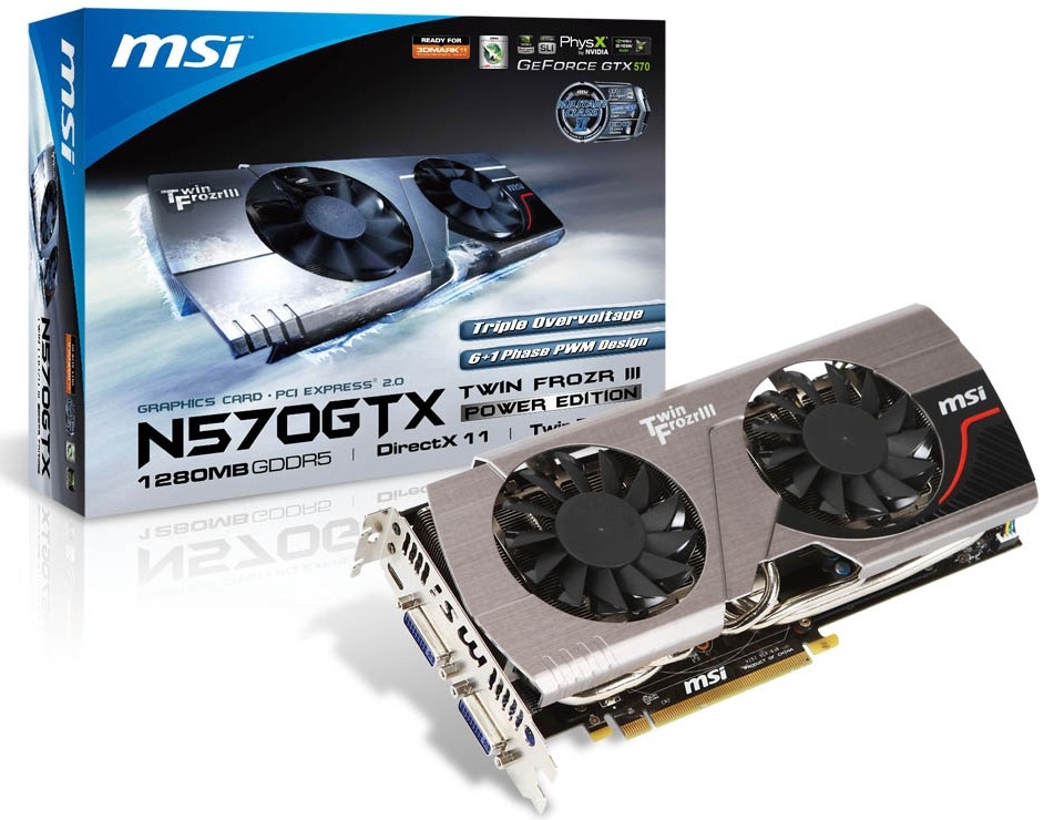 5388 01 msi introduces geforce gtx 570 twinfrozr iii power edition graphics card full - Nova placa de vídeo MSI GeForce GTX 680 Twin Forzr III