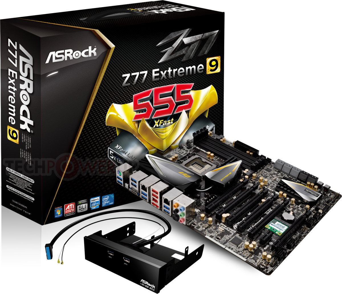 asrock z77 extreme9 a - ASRock lança nova placa mãe Z77 Extreme9