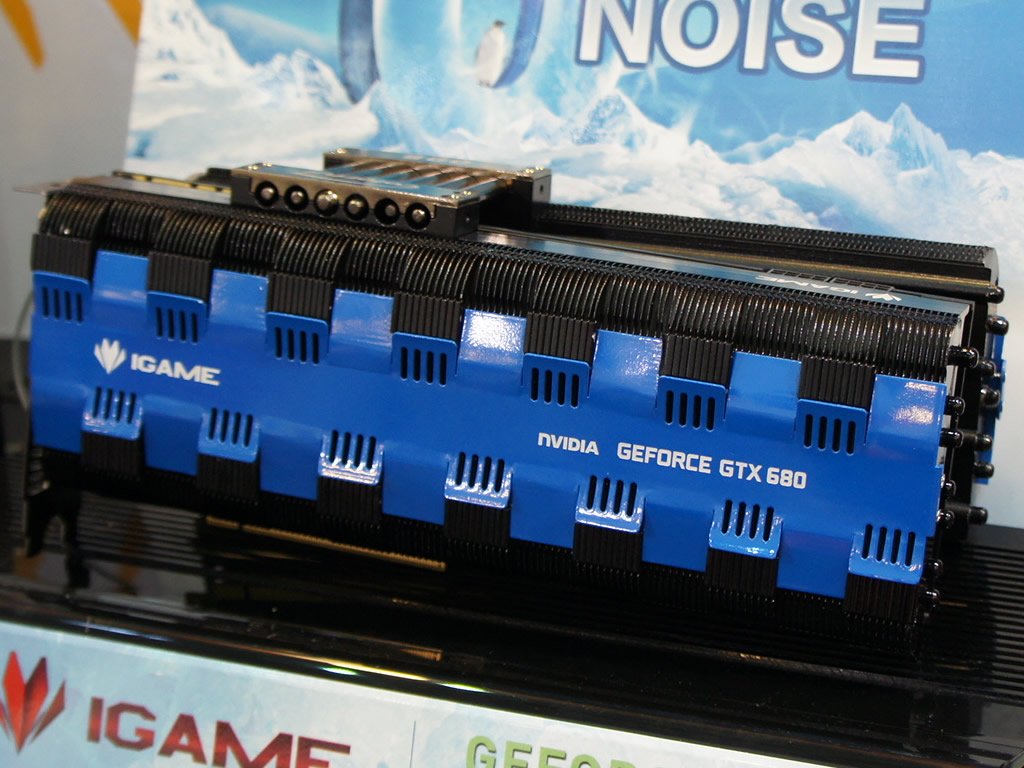 NVIDIA GTX 680 com refrigeração passiva da Colorful foi apresentada fullimage 3 - NVIDIA GTX 680 com refrigeração passiva da Colorful foi apresentada