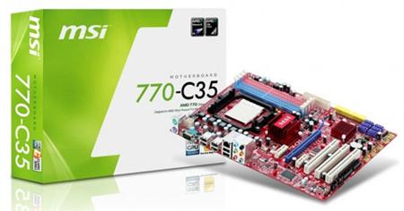14a - MSI apresenta sua placa 770-C35 para processadores AM3.
