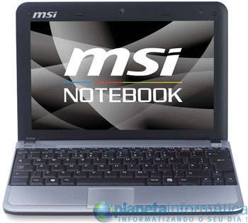 68823 msi - MSI U110 ECO : netbook Atom Z530, Poulsbo e Radeon HD 3200