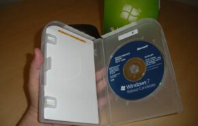 A embalagem do novo Windows 7 já está pronta
