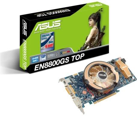 asus 01 - Asus anuncia dois modelos GeForce 8800 GS