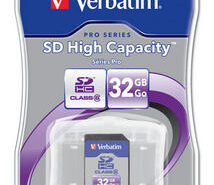 Verbatim apresenta cartão SDHC 32GB classe 6.