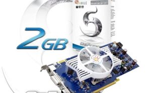 GeForce 9600 GT com 2 GB de memória da Sparkle