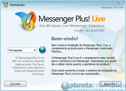 imagem messengerplus481 01 small - Messenger Plus! Live 4.81.358