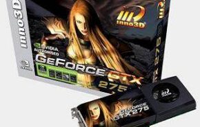 GeForce GTX 275 de Inno3D com 1792MB de GDDR3.