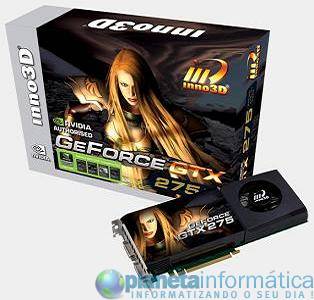 inno3d geforce gtx 275 1792mb 01 - GeForce GTX 275 de Inno3D com 1792MB de GDDR3.