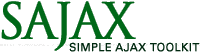 logo - Sajax - Usando ajax no seu PHP