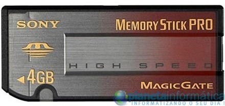 memory stick pro - [CES 09] Sony e SanDisk anunciam cartão de memória de 2 Tb