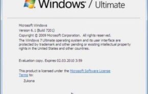 Windows 7 versão RC2 vaza em rede torrent