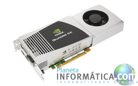 quadro cx 3qtr med - NVIDIA apresenta a QUADRO CX