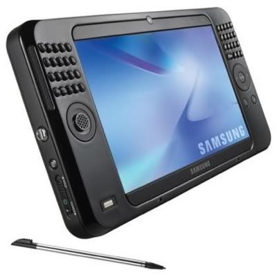 samsung q1 ultra premium - Samsung Q1 Ultra Premium, UMPC com tela de 7 polegadas