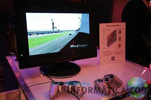 sony gran turismo - Sony exibe uma tela FED de 19' rodando Gran Turismo a 240fps