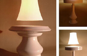 Empresa holandesa apresenta uma lâmpada que levita.