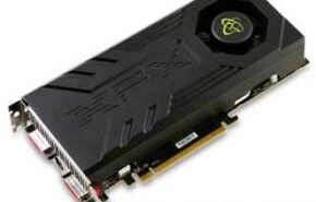Fotos das placas gráficas Radeon da XFX