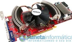 Radeon HD 4870 de MSI com ventilador de 9 cm