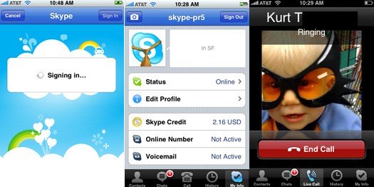 App do Skype para iPhone sai oficialmente skype iphone cnet - App do Skype para iPhone sai oficialmente